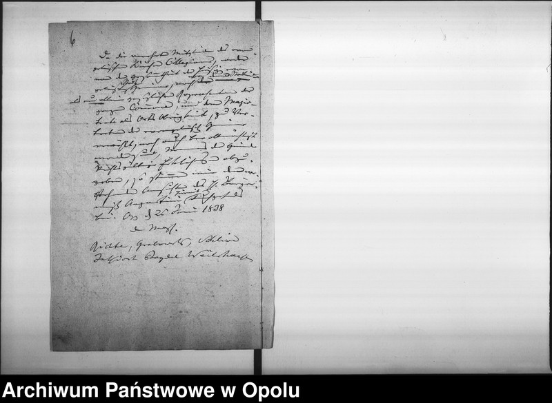 image.from.unit.number "Acta des Magistrats zu Oppeln betreffend die Ueberlassung des ehemaligen Minoritten Gebäudes, an die hiesige evangelische Gemeine zu Kirch- und Schul-Zwecken"