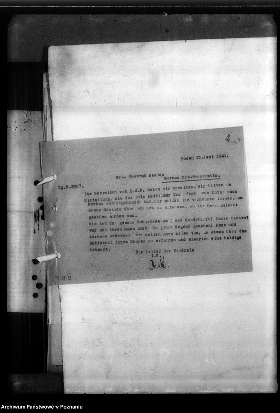 Obraz 6 z jednostki "Adolf Abeler aus Norkau, Kreis Wongrowitz (Wągrowiec)"