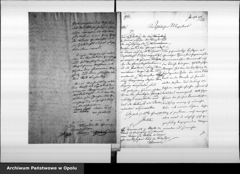 Obraz 20 z jednostki "Acta des Magistrats zu Oppeln betreffend die Untersuchung der Grenzstreitigkeiten durch die Grenz - Deputation. De Anno 1841. Vol. V"