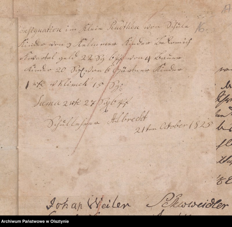 image.from.unit.number "Consignation des Kirchspiels Passenheim"