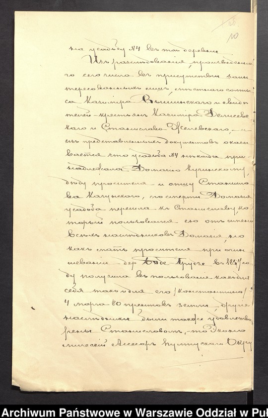 image.from.unit.number "O urządzaniu chłopów byłej wsi kolonialnej Budy - Grudze, gm. Jasienica"