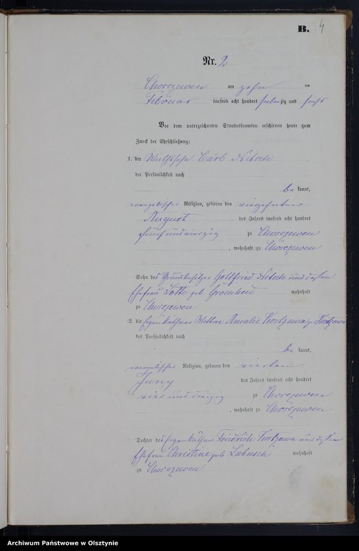 image.from.unit.number "Heiraths-Haupt-Register Nr 1 - 10"
