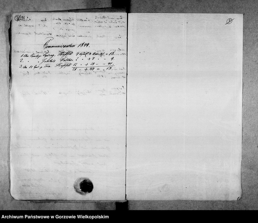 image.from.unit.number "Duplikate der Kirchenbücher von Wepritz (Wieprzyce) und Friedrichstadt (przedmieście Gorzowa Wielkopolskiego), Giesen (Jeże) und Bergenhorst"