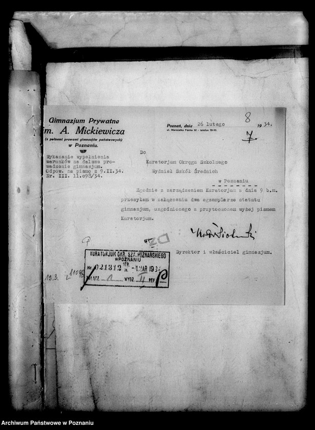 Obraz 12 z jednostki "Prywatne Gimnazjum Mickiewicza- Poznań"