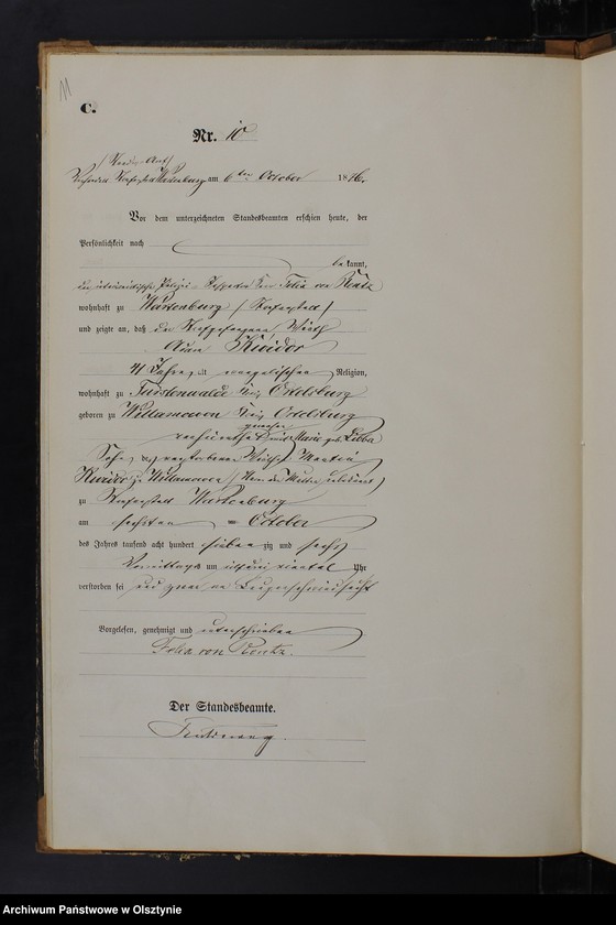 image.from.unit.number "Sterbe-Haupt-Register Nr 1 - 15"