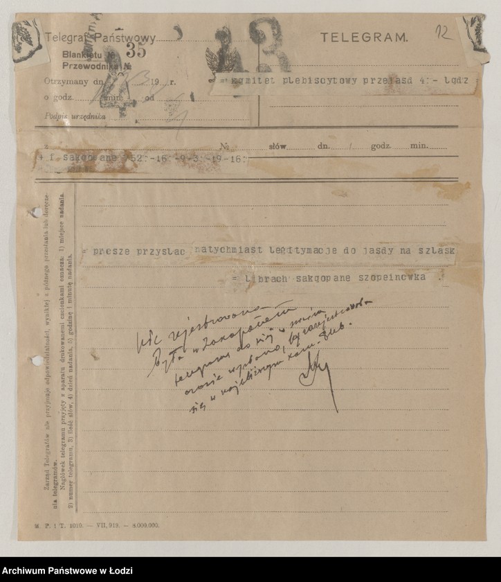 Obraz 14 z jednostki "[Odrzucenia, apelacje]"