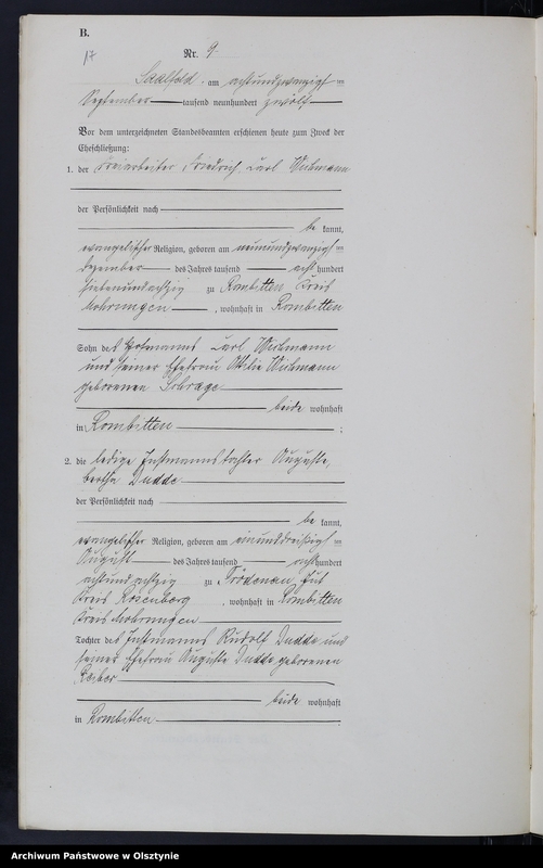image.from.unit.number "Heirats-Neben-Register Nr 1 - 13"