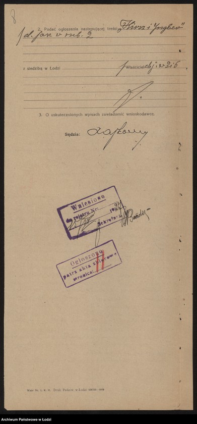 Obraz 10 z jednostki "Kirsz i Ingber- wyrób i sprzedaż wyrobów włókienniczych"