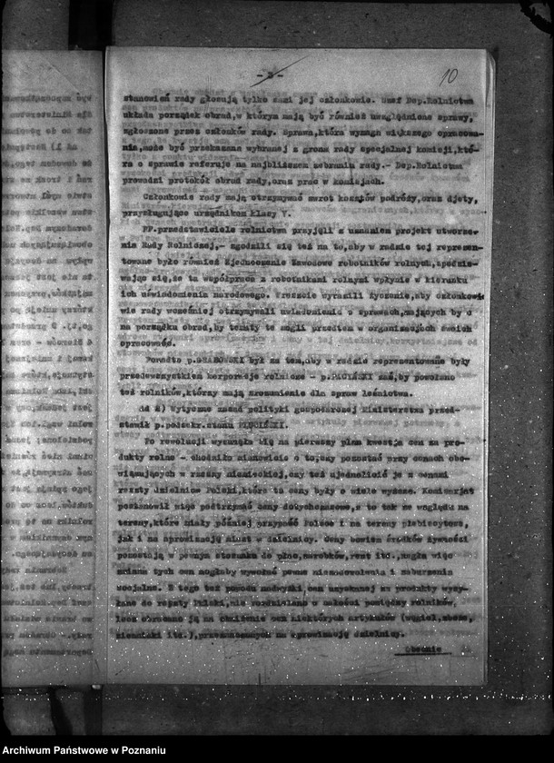 Obraz 14 z jednostki "Sprawy gospodarcze-ogólne protokoły Konferencji Departamentu"