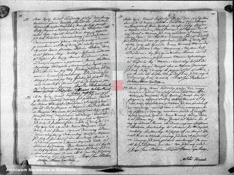 Obraz 16 z jednostki "Księga Aktow Urodzenia i Uznania parafii S Floryana na Rok 1835"