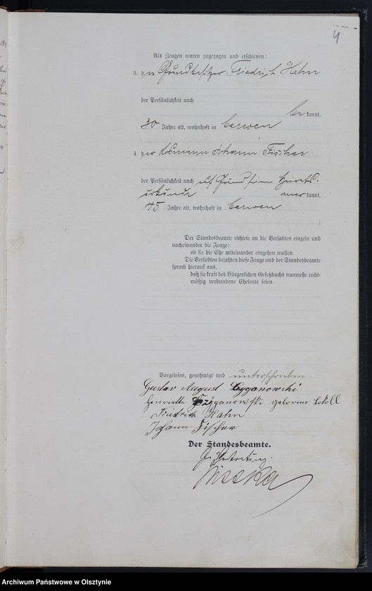 image.from.unit.number "Heiraths-Haupt-Register Nr 1 -64"