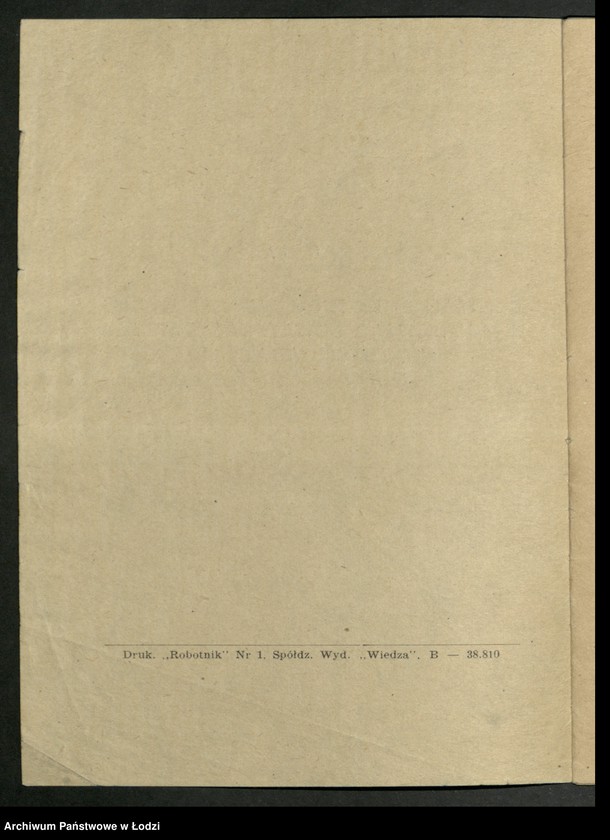 Obraz 16 z jednostki "Instrukcje Wydziału Organizacyjnego Komitetu Centralnego Polskiej Partii Robotniczej"