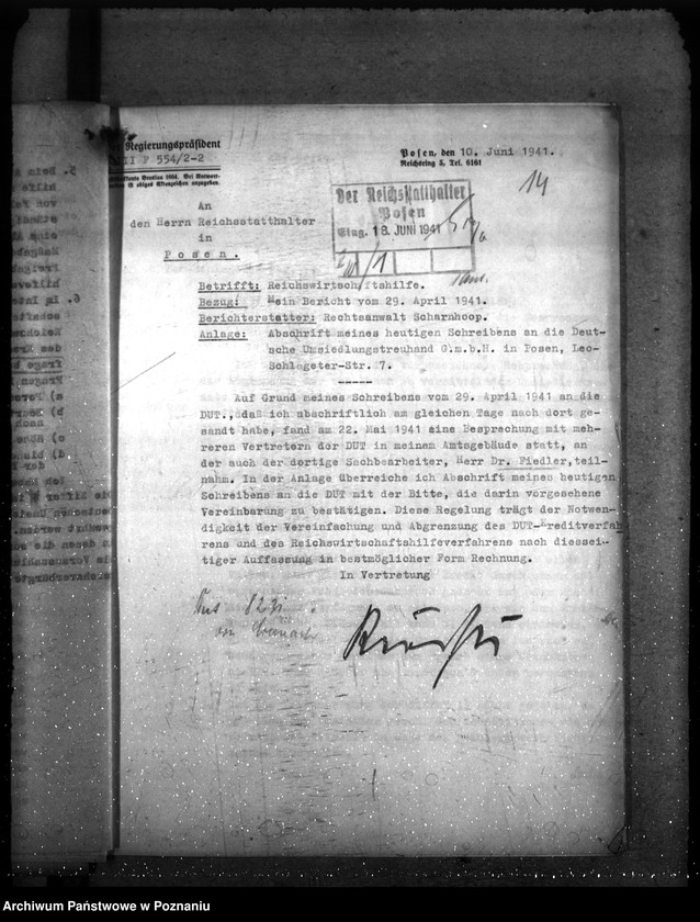 Obraz 18 z jednostki "Kredyty dla przesiedleńców z Rzeszy i miejscowych Niemców"