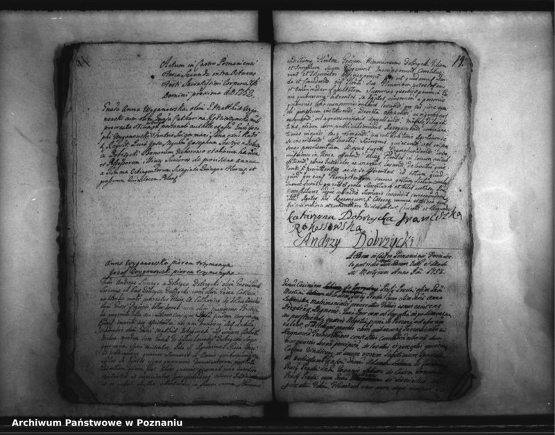 Obraz 17 z jednostki "Inscriptiones, resignationes [protocollon]"