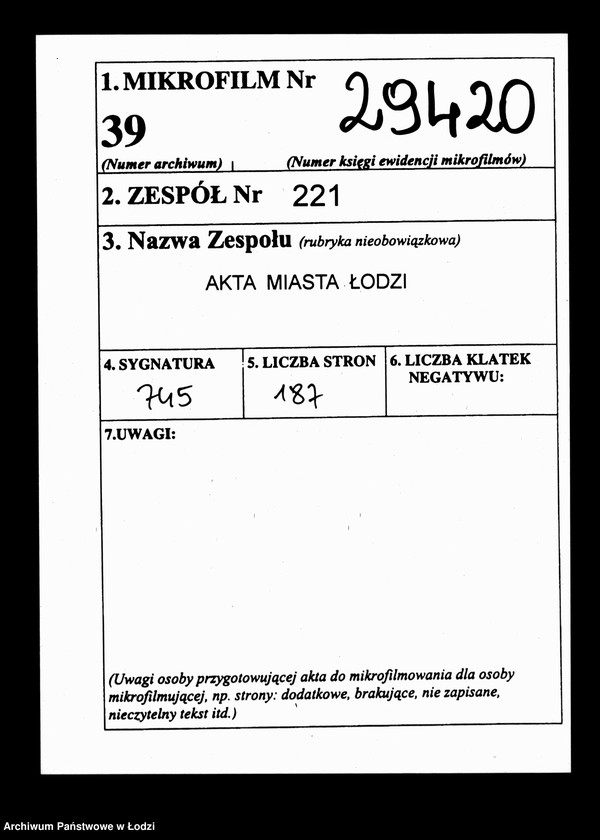 Obraz 1 z jednostki "[Kontrola główna podróżnych w domach zajezdnych]"