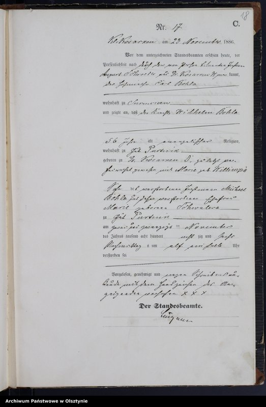 image.from.unit.number "Sterbe-Haupt-Register Nr 1 - 24"