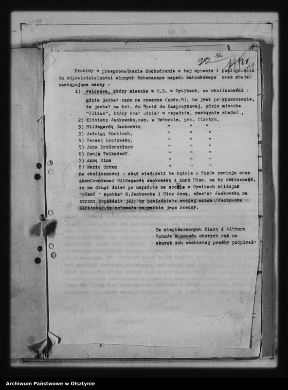 image.from.unit.number "Protokóły i sprawy różne Okręgowego Komitetu Narodowościowego i pow."