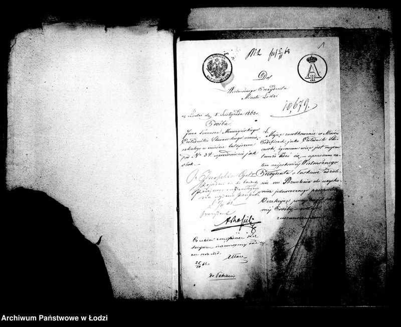 Obraz 5 z jednostki "Akta w przedmiocie paszportów"