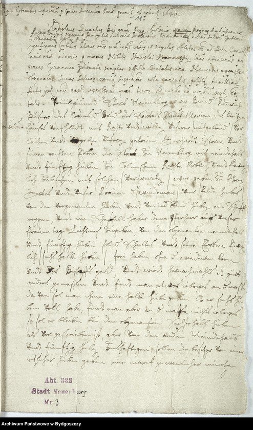 image.from.unit.number "[Odpisy dokumentu Krzyżackiego dla miasta Nowego z roku 1350 i korespondencja z Archiwum w Królewcu z 1641 r.]"