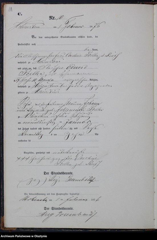 image.from.unit.number "Sterbe-Neben-Register Nr 1 - 78"