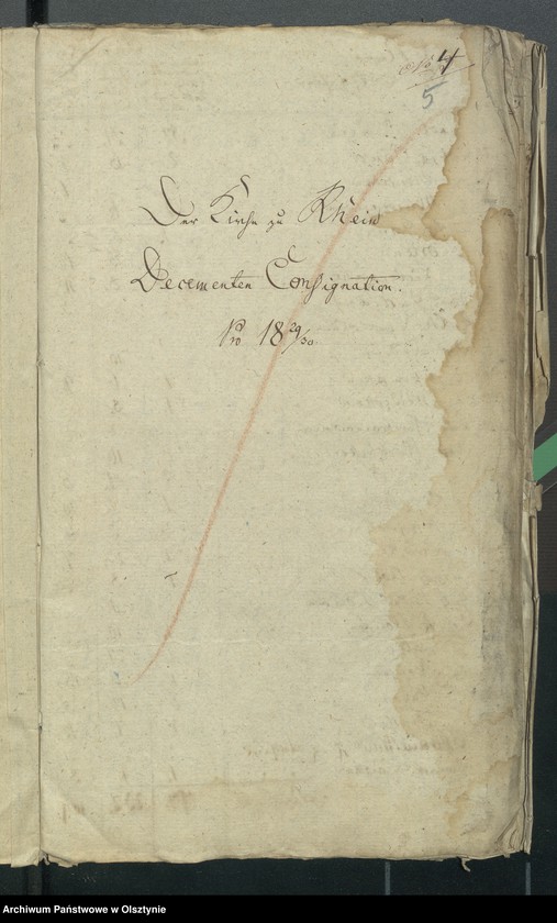 image.from.unit.number "Beläge zur Rheinschen Kirchen Kassen Rechnung"