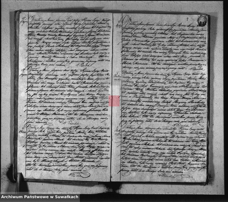 image.from.unit.number "Duplikat Aktów Urzędnika Stanu Cywilnego Parafij Filipowskiey z 1831 R."