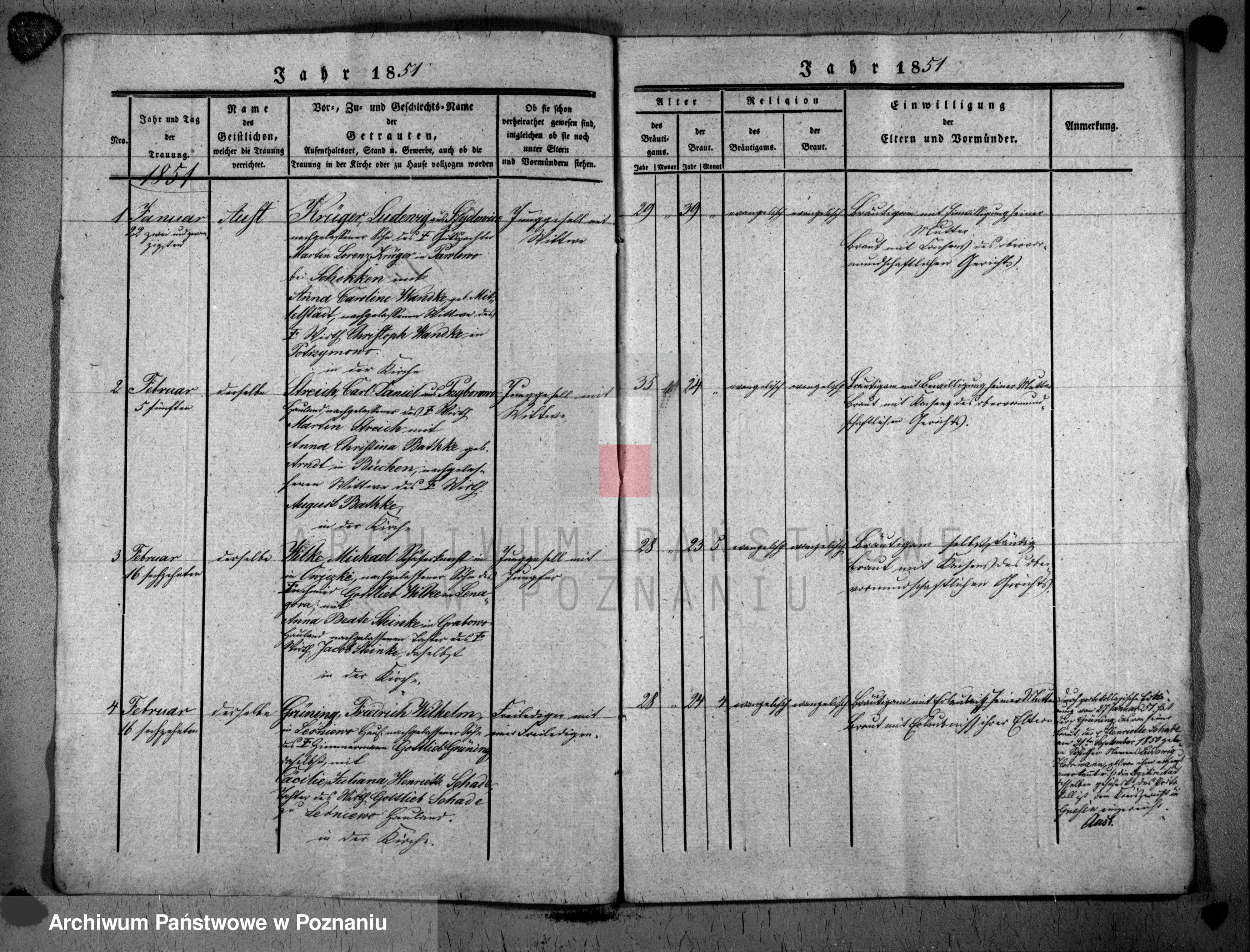 Skan z jednostki: Duplikat der Getrauten