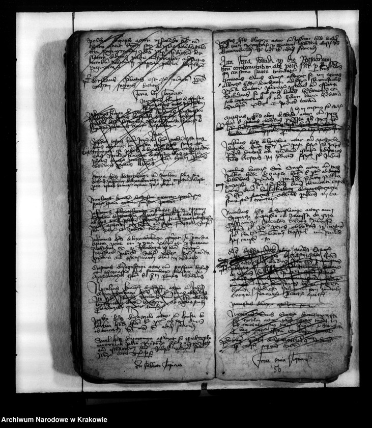 Obraz 1 z kolekcji "Wydane drukiem. Edycje źródłowe materiałów archiwalnych z zasobu ANK. cz. 2; Acta castrensia (inducta) 1407 - 1409111"