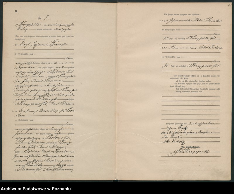 Obraz 5 z jednostki "Heirats-Haupt-Register"