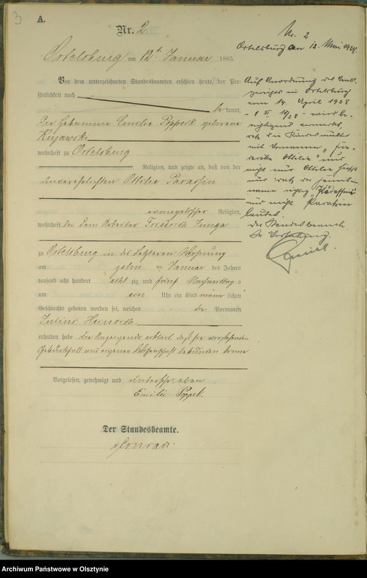 image.from.unit.number "Geburts-Haupt-Register Nr 1 - 98"
