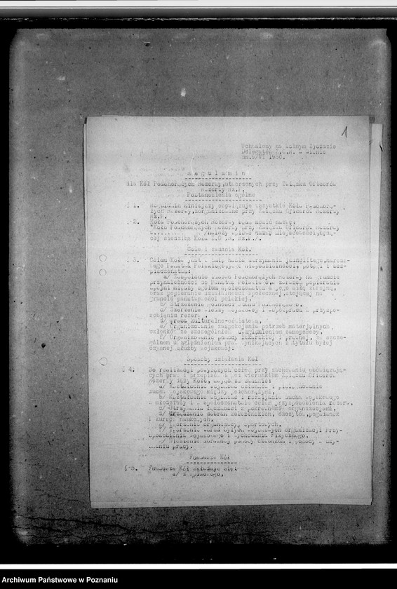 Obraz 5 z jednostki "Protokoły, rozkazy, komunikaty, okólniki, sprawozdania Związku Oficerów Rezerwy Rzeczypospolitej Polskiej. Regulamin dla Kół Podchorążych Rezerwy"