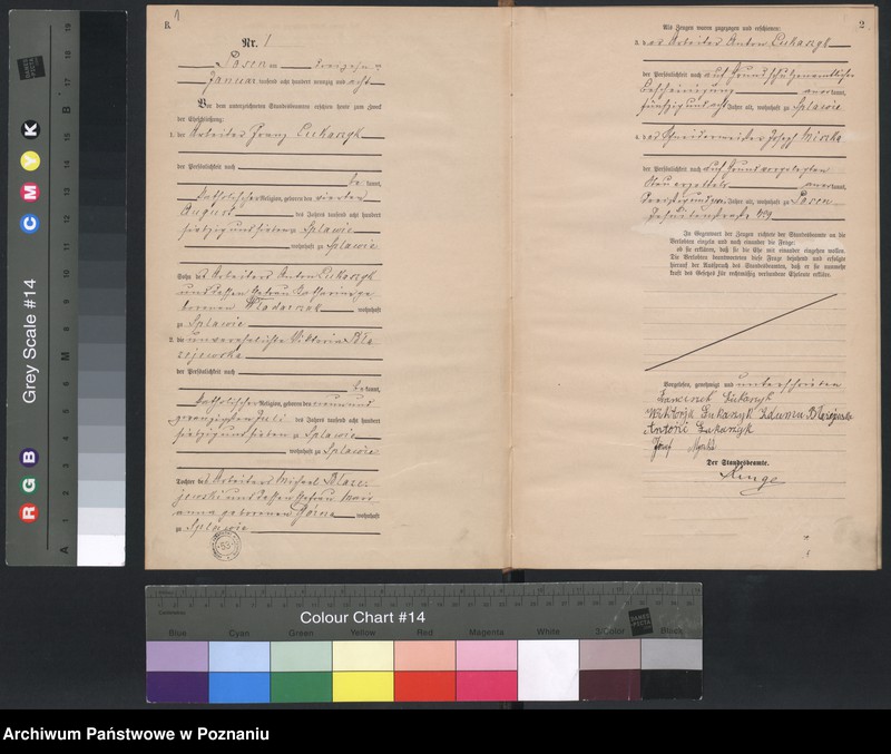 Obraz 3 z jednostki "Księga małżeństw"