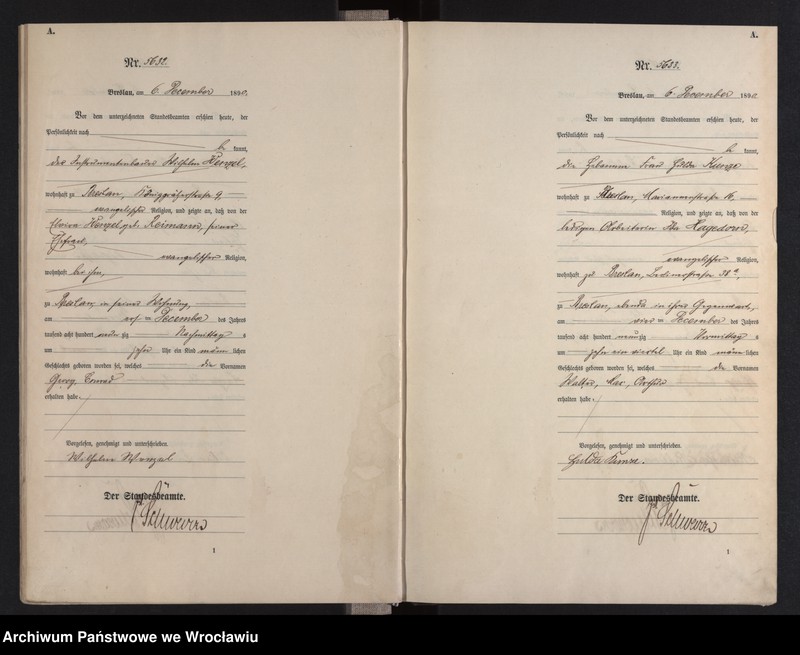 image.from.unit.number "Geburts-Haupt-Register Breslau II 1890 Band 15"