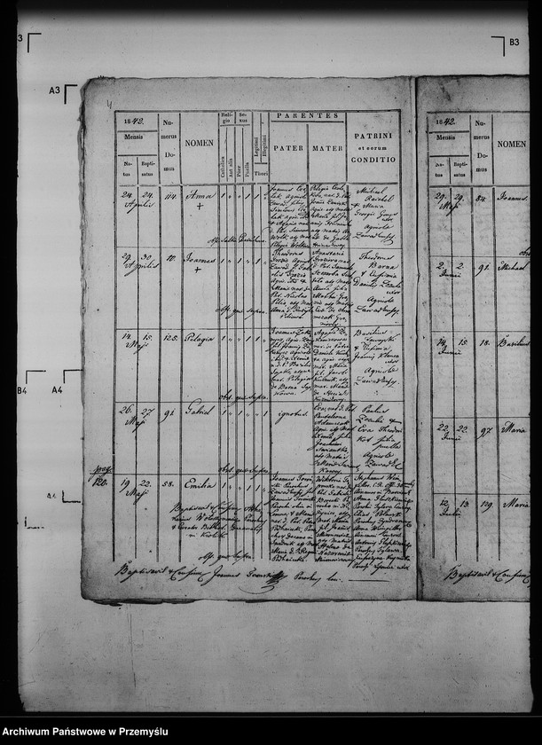 image.from.unit.number "[Kopie ksiąg metrykalnych parafii Zawadka z filią Kamionka (dekanat Jaśliska)]"