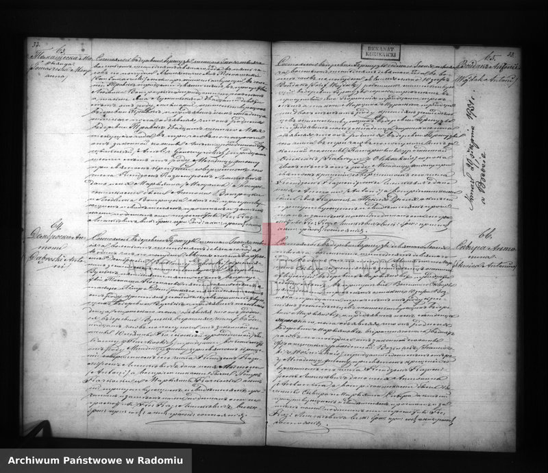 image.from.unit.number "Dublikat aktov o roždenii, brakosočetanii, smerti prihoda Bžuzy v 1869 g."