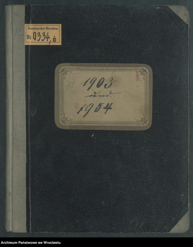 image.from.unit.number "Aufnahmebücher des früh. Kiserl. Kinderheims in Gräbschen"