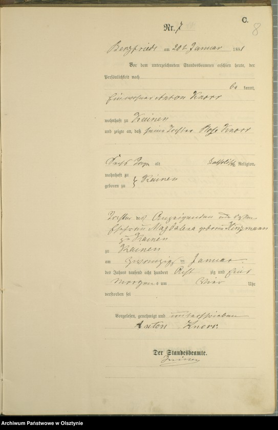 image.from.unit.number "Sterbe-Haupt-Register Nr 1 - 70"