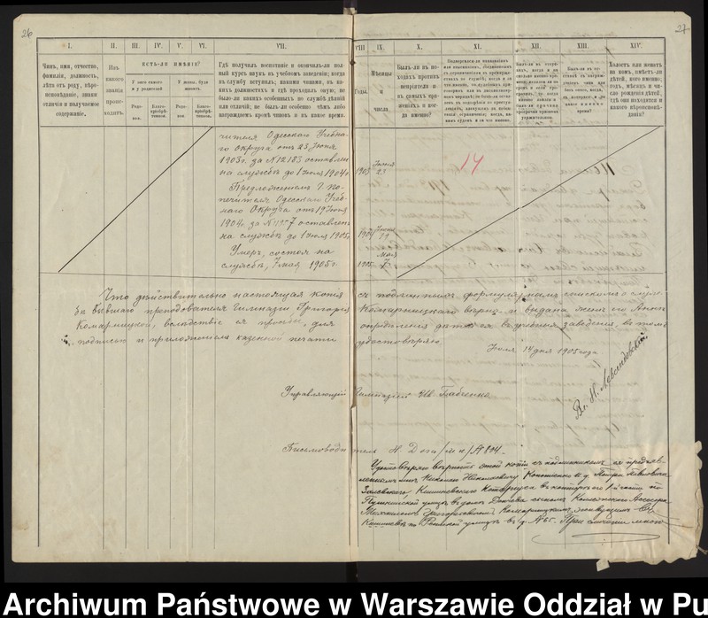 image.from.unit.number "Przebieg pracy nauczyciela gimnazjum Komornickiego Michała syna Grzegorza"