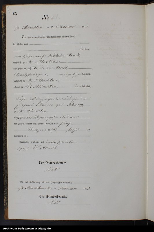 image.from.unit.number "Sterbe-Neben-Register Nr 1 - 28"