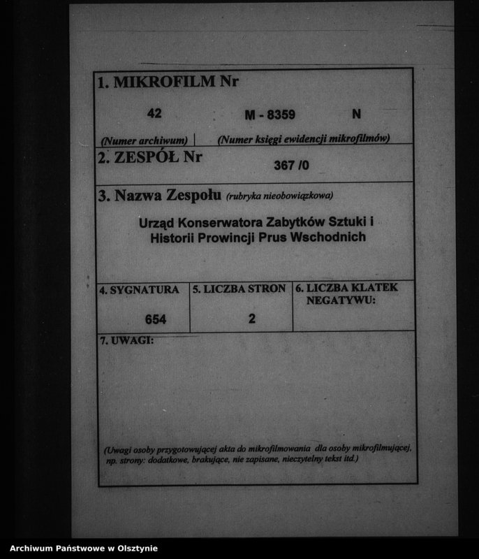image.from.unit.number "Neuendorf, Kreis Heilsberg, evangelische Kirche"