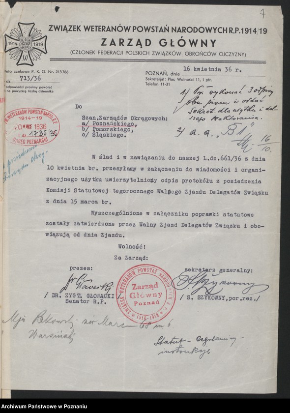 Obraz 9 z jednostki "Statut - regulaminy - instrukcje, wykaz akt."