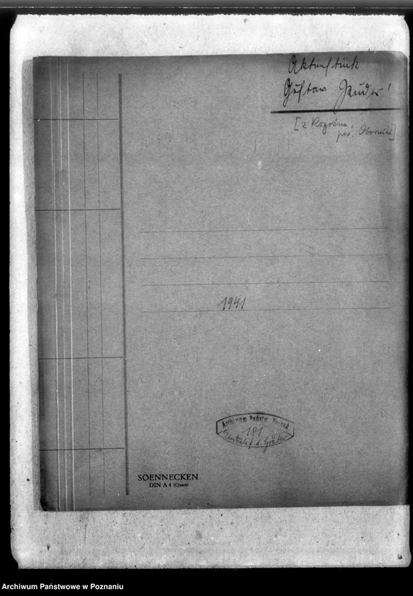 Obraz 4 z jednostki "Gustaw Puder (z Rogoźna, powiat Oborniki)"