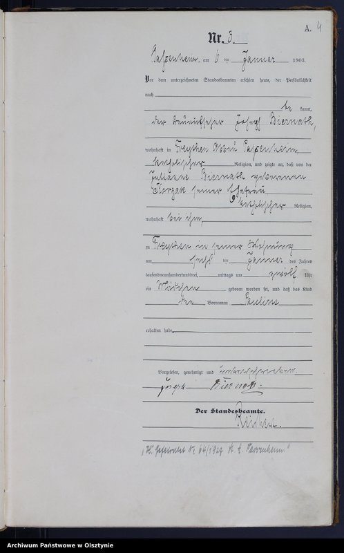 image.from.unit.number "Geburte-Haupt-Register Nr 1 - 83"