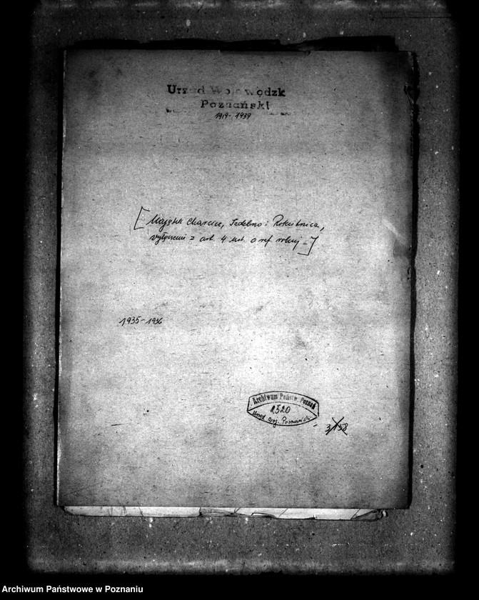 Obraz 4 z jednostki "Majątek Charcice i Izdebno powiatu międzychodzkiego i majątek Rokietnica powiatu poznańskiego wyłączenie z art.. 4 ustawy o reformie rolnej"