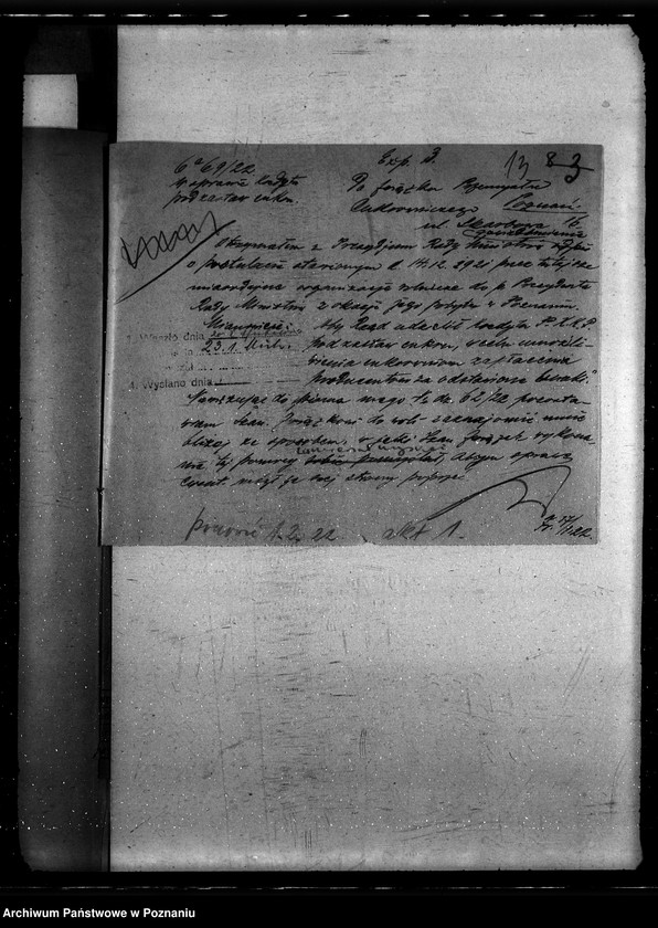 Obraz 17 z jednostki "Sprawy ogólno - administracyjnego rozporządzenia i zarządzenia"