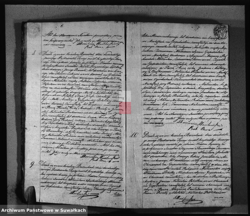 Obraz 6 z jednostki "Akta Urodzonych Gminy i Parafii Berznickiey z roku 1833"