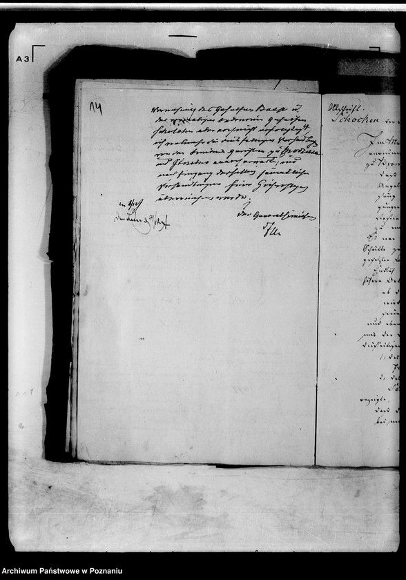 Obraz 18 z jednostki "Akta in Denuntiationssachen wider den Oekonomiekommissarius Wendt zu Wągrowiec."