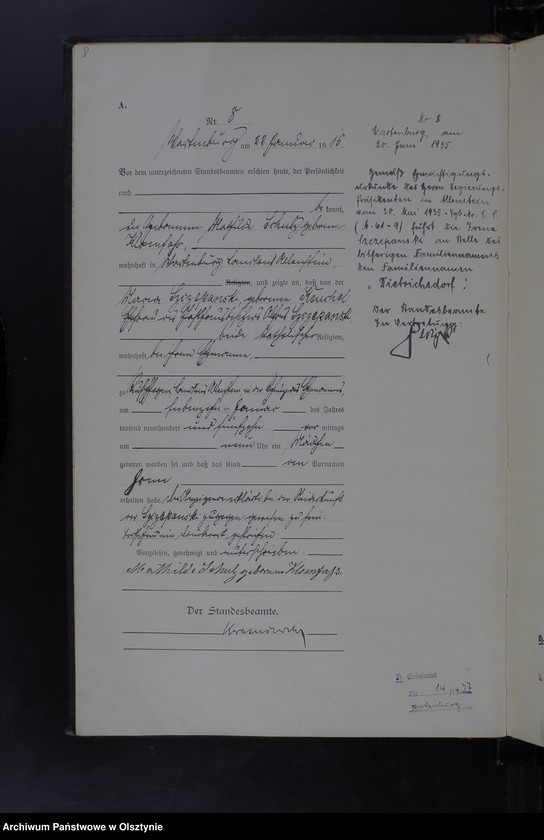 image.from.unit.number "Geburts-Haupt-Register Nr 1 - 110"