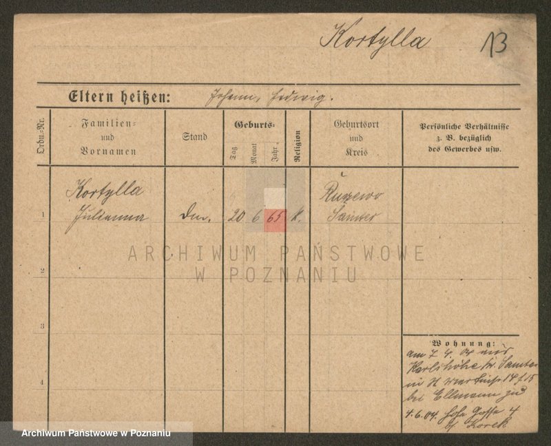 Obraz 14 z jednostki "Korty - Kościański"