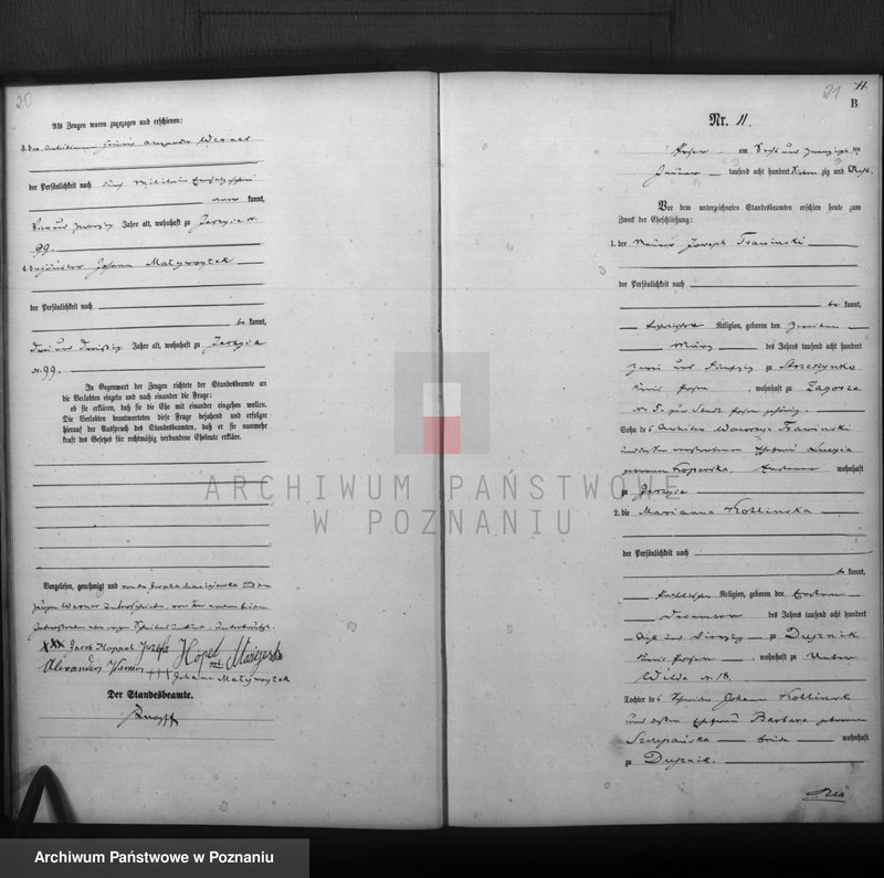 Obraz 12 z jednostki "Księga małżeństw"